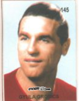 Sticker Gyula Grosics - Campeonato Mundial de Futbol 1958 Suecia n. 145 - IMPORTADORES PERUANOS
