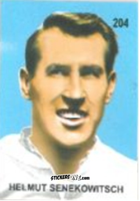 Figurina Helmut Senekowitsch - Campeonato Mundial de Futbol 1958 Suecia n. 204 - IMPORTADORES PERUANOS