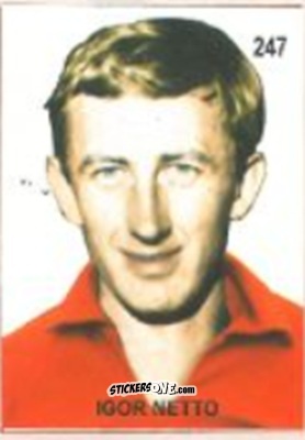 Sticker Igor Netto - Campeonato Mundial de Futbol 1958 Suecia n. 247 - IMPORTADORES PERUANOS