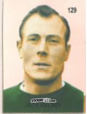 Figurina Jack Kelsey - Campeonato Mundial de Futbol 1958 Suecia n. 129 - IMPORTADORES PERUANOS