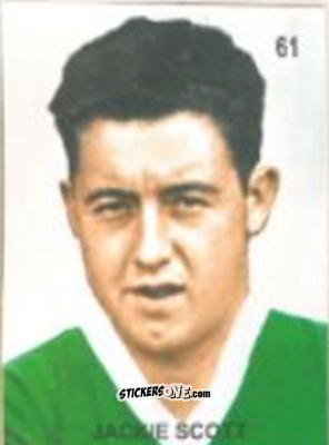 Figurina Jackie Scott - Campeonato Mundial de Futbol 1958 Suecia n. 61 - IMPORTADORES PERUANOS