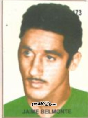 Sticker Jaime Belmonte - Campeonato Mundial de Futbol 1958 Suecia n. 173 - IMPORTADORES PERUANOS