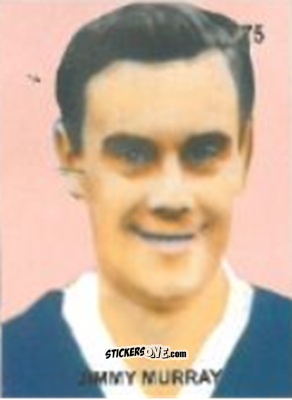 Cromo Jimmy Murray - Campeonato Mundial de Futbol 1958 Suecia n. 75 - IMPORTADORES PERUANOS