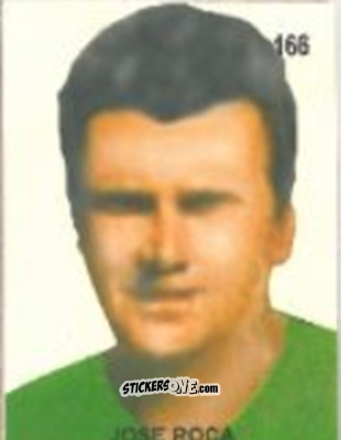 Sticker José Roca - Campeonato Mundial de Futbol 1958 Suecia n. 166 - IMPORTADORES PERUANOS