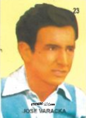 Cromo Jose Vatacka - Campeonato Mundial de Futbol 1958 Suecia n. 23 - IMPORTADORES PERUANOS