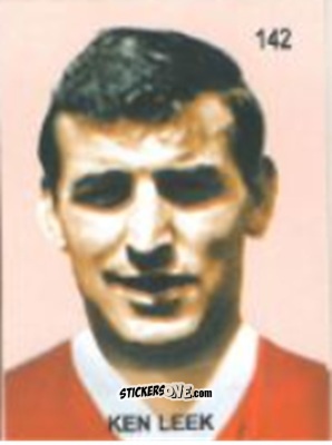 Sticker Ken Leek - Campeonato Mundial de Futbol 1958 Suecia n. 142 - IMPORTADORES PERUANOS