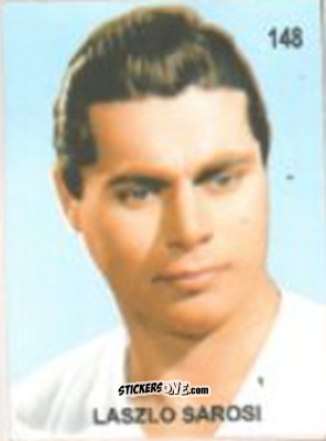 Sticker László Sárosi - Campeonato Mundial de Futbol 1958 Suecia n. 148 - IMPORTADORES PERUANOS