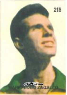 Figurina Mário Zagallo - Campeonato Mundial de Futbol 1958 Suecia n. 218 - IMPORTADORES PERUANOS