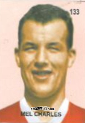 Figurina Mel Charles - Campeonato Mundial de Futbol 1958 Suecia n. 133 - IMPORTADORES PERUANOS