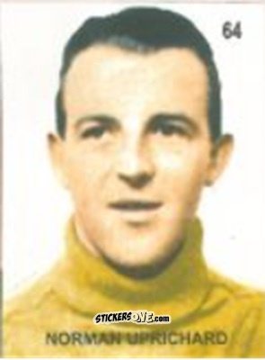 Cromo Norman Uprichard - Campeonato Mundial de Futbol 1958 Suecia n. 64 - IMPORTADORES PERUANOS