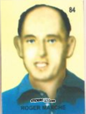 Cromo Roger Marche - Campeonato Mundial de Futbol 1958 Suecia n. 84 - IMPORTADORES PERUANOS