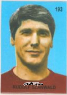 Sticker Rudolf Szanwald - Campeonato Mundial de Futbol 1958 Suecia n. 193 - IMPORTADORES PERUANOS