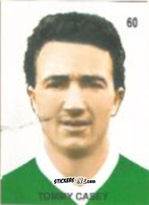 Sticker Tommy Casey - Campeonato Mundial de Futbol 1958 Suecia n. 60 - IMPORTADORES PERUANOS