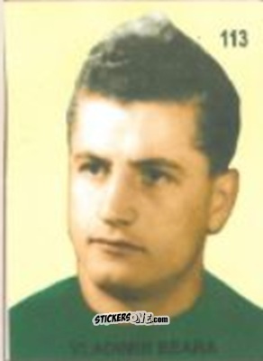Figurina Vladimir Beara - Campeonato Mundial de Futbol 1958 Suecia n. 113 - IMPORTADORES PERUANOS