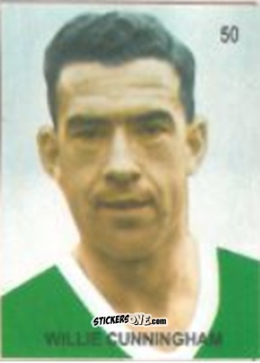 Sticker Willie Cunningham - Campeonato Mundial de Futbol 1958 Suecia n. 50 - IMPORTADORES PERUANOS