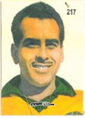Figurina Zito - Campeonato Mundial de Futbol 1958 Suecia n. 217 - IMPORTADORES PERUANOS