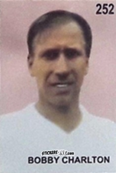 Cromo Bobby Charlton - Campeonato Mundial de Futbol 1962 Chile n. 252 - IMPORTADORES PERUANOS