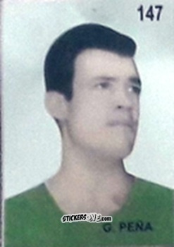 Cromo G. Peña