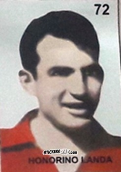 Cromo Honorino Landa