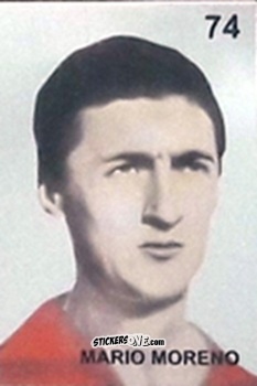 Cromo Mario Moreno