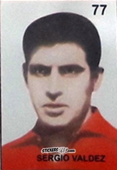 Cromo Sergio Valdez