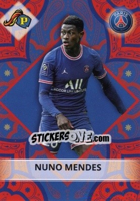 Cromo Nuno Mendes - FC Ligue 1 2022-2023 - Panini