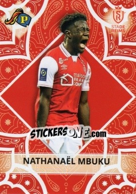 Sticker Nathanaël Mbuku - FC Ligue 1 2022-2023 - Panini