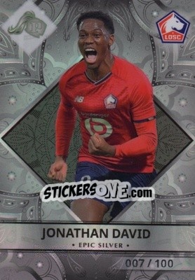 Sticker Jonathan David - FC Ligue 1 2022-2023 n. 105-ES - Panini