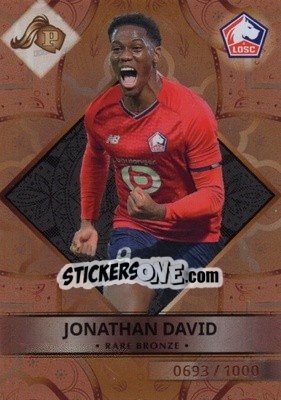 Sticker Jonathan David - FC Ligue 1 2022-2023 n. 105-BP - Panini