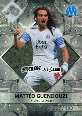 Sticker Matteo Guendouzi - FC Ligue 1 2022-2023 n. 110-ES - Panini