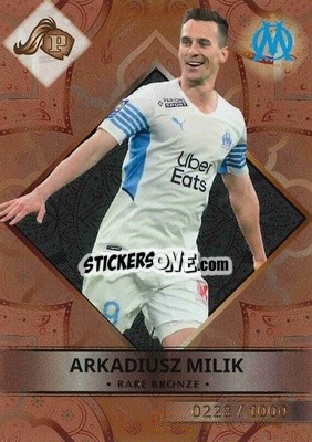 Figurina Arkadiusz Milik - FC Ligue 1 2022-2023 - Panini
