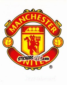 Sticker Logo Club - Manchester United 2006-2007 n. 1 - Panini