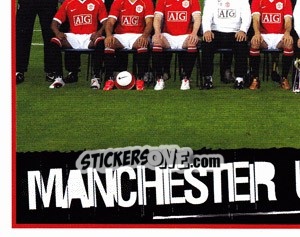 Figurina Team (3 of 4) - Manchester United 2006-2007 - Panini