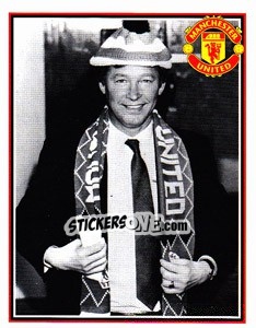 Sticker Sir Alex Ferguson - Manchester United 2006-2007 n. 12 - Panini