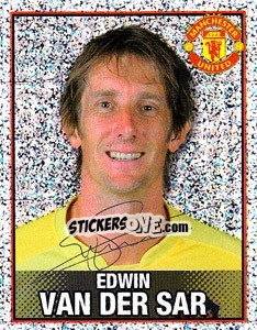 Sticker Edwin van der Sar - Manchester United 2006-2007 - Panini