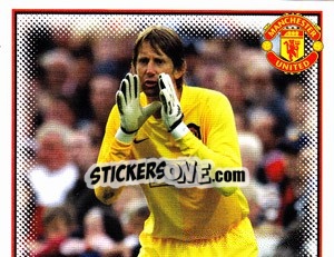 Sticker Edwin van der Sar (1 of 2) - Manchester United 2006-2007 n. 22 - Panini
