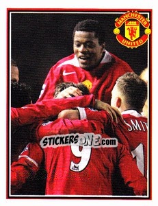 Sticker Patrice Evra - Manchester United 2006-2007 n. 32 - Panini