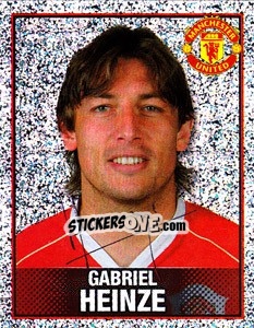 Cromo Gabriel Heinze - Manchester United 2006-2007 - Panini