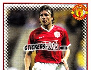 Sticker Gabriel Heinze (1 of 2) - Manchester United 2006-2007 n. 34 - Panini