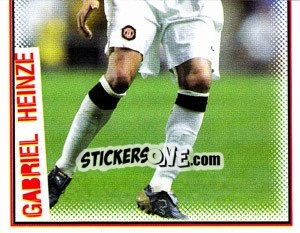 Sticker Gabriel Heinze (2 of 2) - Manchester United 2006-2007 n. 35 - Panini