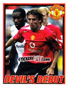 Figurina Gabriel Heinze - Manchester United 2006-2007 - Panini