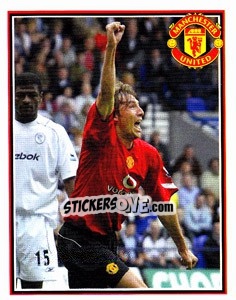 Sticker Gabriel Heinze - Manchester United 2006-2007 n. 38 - Panini