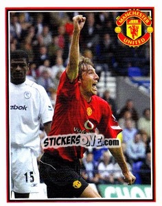 Sticker Gabriel Heinze - Manchester United 2006-2007 - Panini