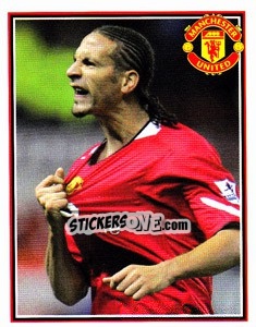 Sticker Rio Ferdinand - Manchester United 2006-2007 n. 44 - Panini