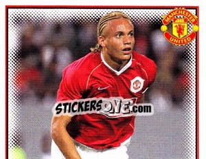 Sticker Wes Brown (1 of 2) - Manchester United 2006-2007 n. 46 - Panini