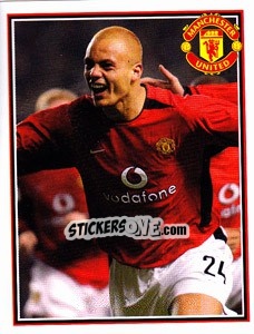 Sticker Wes Brown - Manchester United 2006-2007 n. 50 - Panini