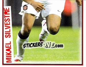 Sticker Mikael Silvestre (2 of 2) - Manchester United 2006-2007 - Panini