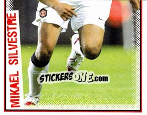 Sticker Mikael Silvestre (2 of 2) - Manchester United 2006-2007 n. 53 - Panini