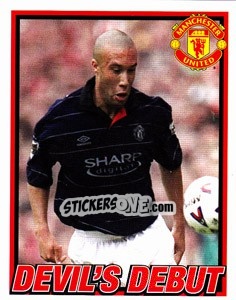 Sticker Mikael Silvestre - Manchester United 2006-2007 n. 54 - Panini