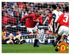 Sticker 1995/96 King Cantona - Manchester United 2006-2007 n. 60 - Panini